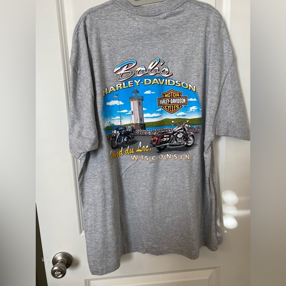 Vintage 2004 Harley Davidson Bob’s Fond du Lac, Wisconsin James Bugs Beefy LW - Picture 2 of 7